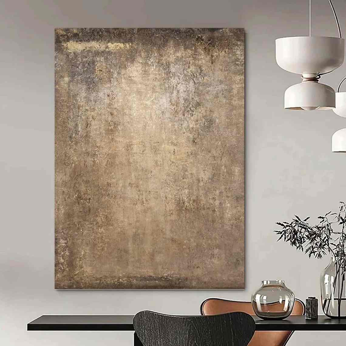 Beige_Brown_Textured_Abstract_Canvas_Wall_Art_Y94NL wall art